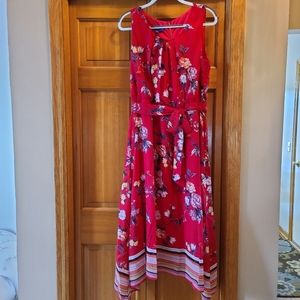 Apt.9 Floral Print Sleeveless Dress